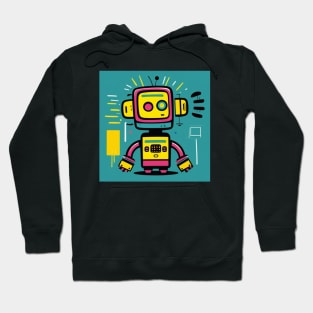 Toddler Boys Robot Hoodie